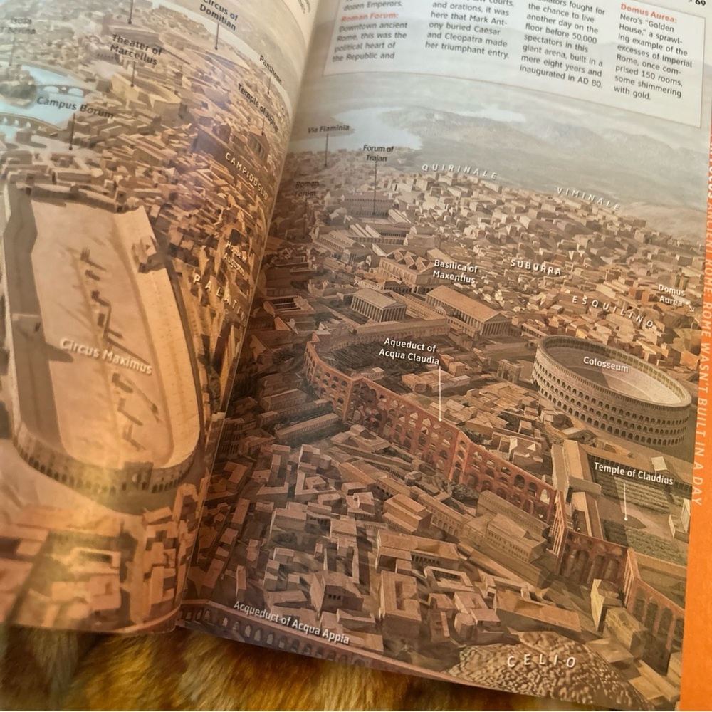 Fodor’s Travel Rome Guidebook - Orange Cover with Rome Map intact - Picture 5 of 6